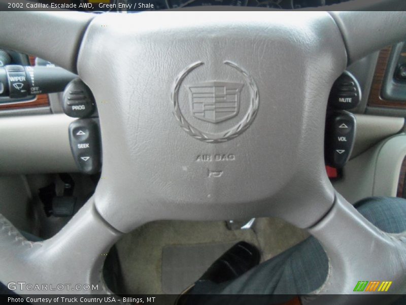 Green Envy / Shale 2002 Cadillac Escalade AWD