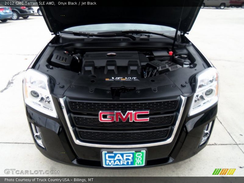 Onyx Black / Jet Black 2012 GMC Terrain SLE AWD