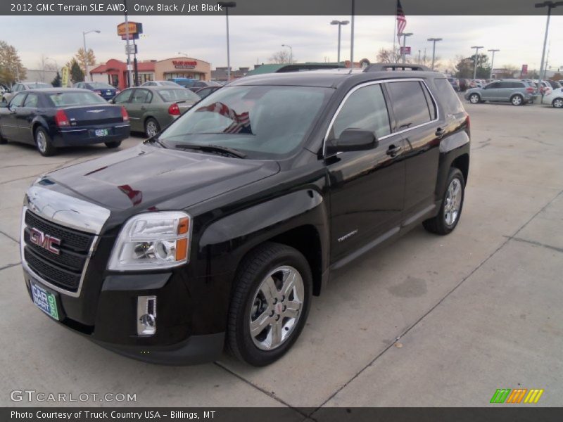 Onyx Black / Jet Black 2012 GMC Terrain SLE AWD