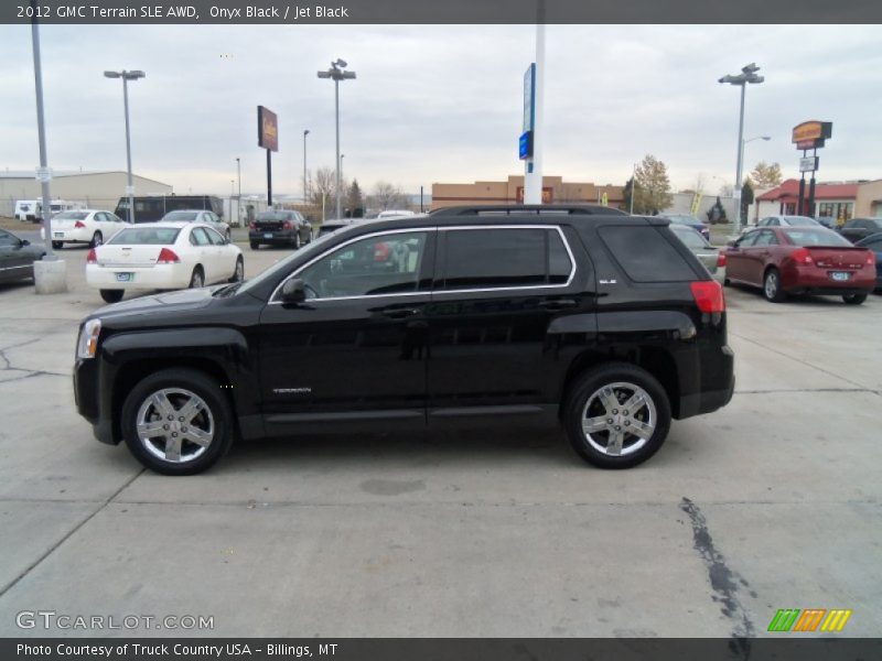 Onyx Black / Jet Black 2012 GMC Terrain SLE AWD