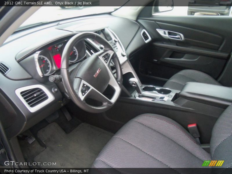 Onyx Black / Jet Black 2012 GMC Terrain SLE AWD
