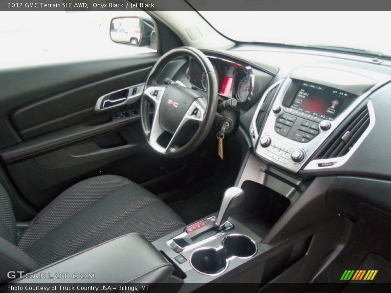 Onyx Black / Jet Black 2012 GMC Terrain SLE AWD