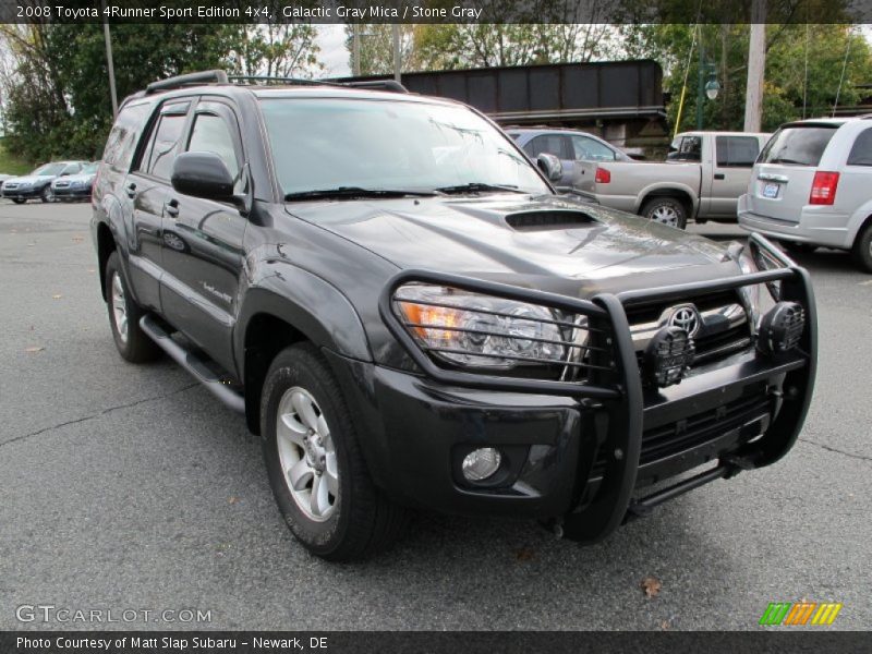 Galactic Gray Mica / Stone Gray 2008 Toyota 4Runner Sport Edition 4x4