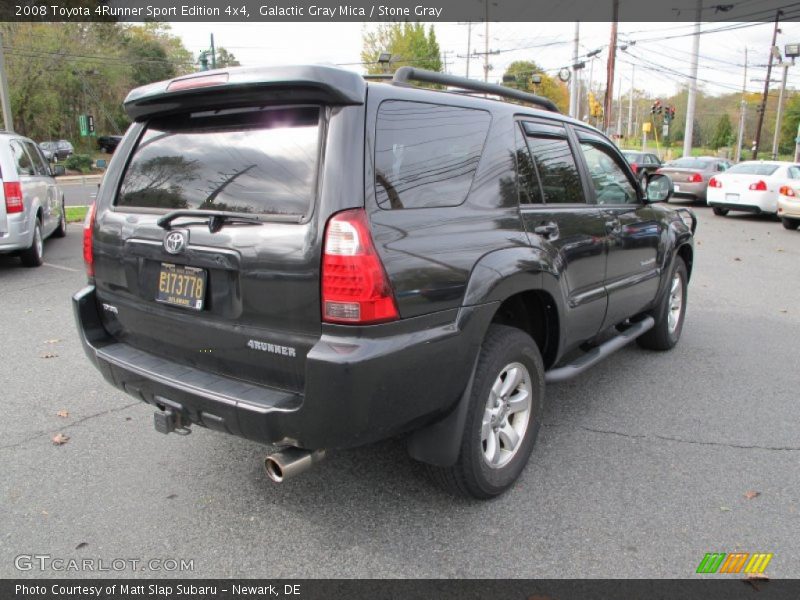 Galactic Gray Mica / Stone Gray 2008 Toyota 4Runner Sport Edition 4x4