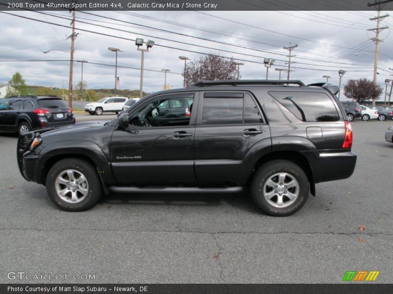 Galactic Gray Mica / Stone Gray 2008 Toyota 4Runner Sport Edition 4x4