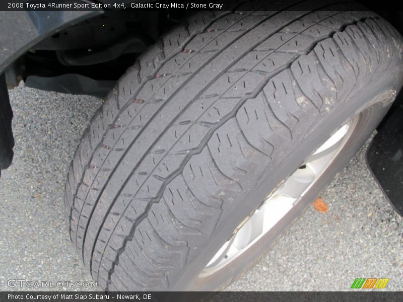 Galactic Gray Mica / Stone Gray 2008 Toyota 4Runner Sport Edition 4x4