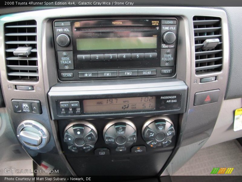 Galactic Gray Mica / Stone Gray 2008 Toyota 4Runner Sport Edition 4x4