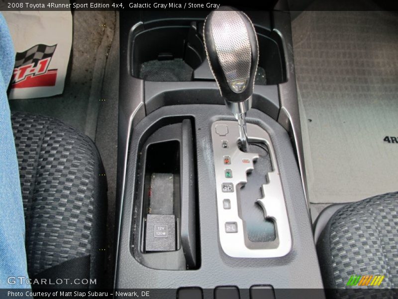 Galactic Gray Mica / Stone Gray 2008 Toyota 4Runner Sport Edition 4x4