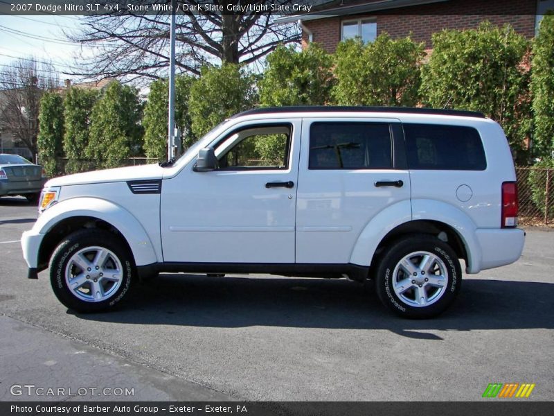 Stone White / Dark Slate Gray/Light Slate Gray 2007 Dodge Nitro SLT 4x4