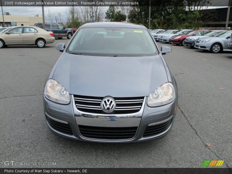 Platinum Grey Metallic / Anthracite 2005 Volkswagen Jetta Value Edition Sedan