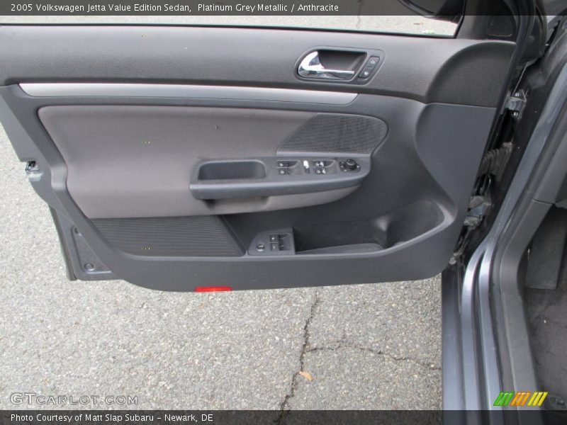 Platinum Grey Metallic / Anthracite 2005 Volkswagen Jetta Value Edition Sedan