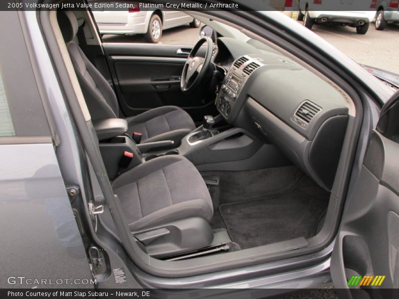 Platinum Grey Metallic / Anthracite 2005 Volkswagen Jetta Value Edition Sedan