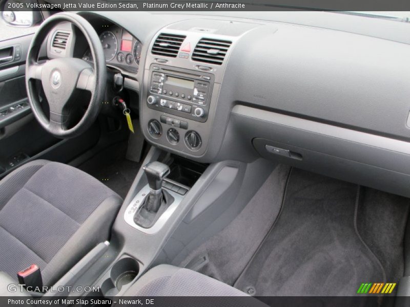 Platinum Grey Metallic / Anthracite 2005 Volkswagen Jetta Value Edition Sedan
