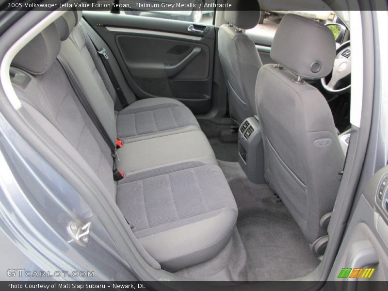 Platinum Grey Metallic / Anthracite 2005 Volkswagen Jetta Value Edition Sedan