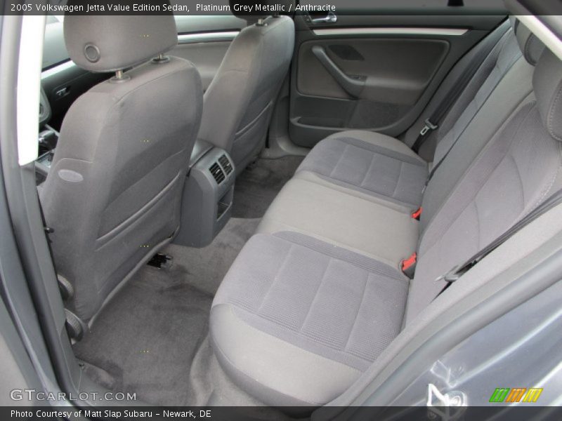 Platinum Grey Metallic / Anthracite 2005 Volkswagen Jetta Value Edition Sedan