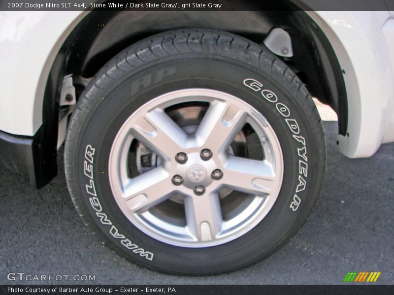 Stone White / Dark Slate Gray/Light Slate Gray 2007 Dodge Nitro SLT 4x4
