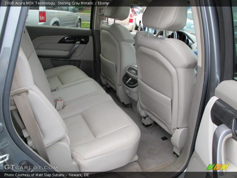 Sterling Gray Metallic / Ebony 2008 Acura MDX Technology