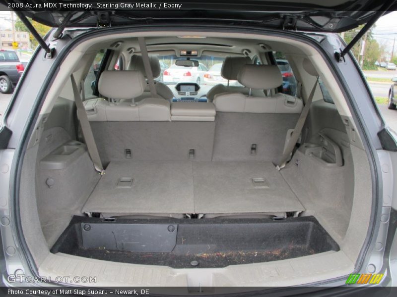 Sterling Gray Metallic / Ebony 2008 Acura MDX Technology