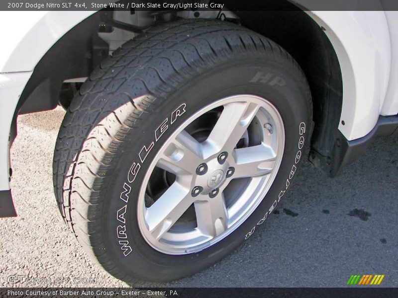 Stone White / Dark Slate Gray/Light Slate Gray 2007 Dodge Nitro SLT 4x4