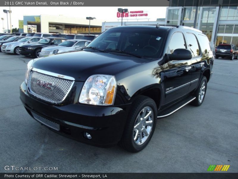 Onyx Black / Ebony 2011 GMC Yukon Denali