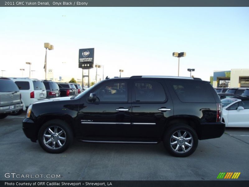 Onyx Black / Ebony 2011 GMC Yukon Denali