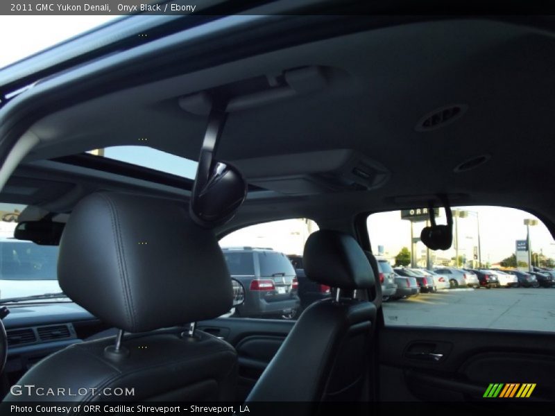 Onyx Black / Ebony 2011 GMC Yukon Denali