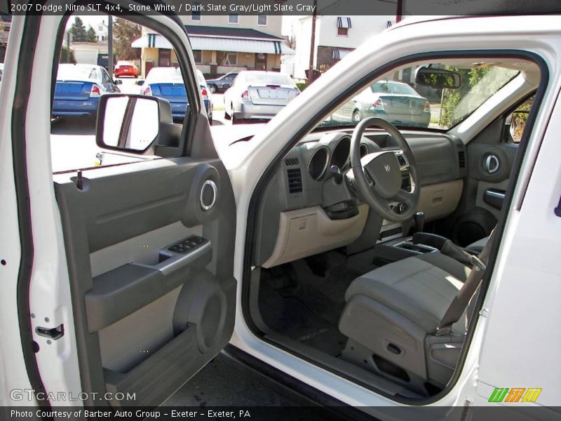 Stone White / Dark Slate Gray/Light Slate Gray 2007 Dodge Nitro SLT 4x4
