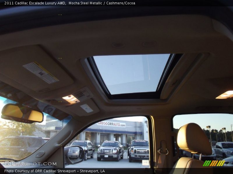 Mocha Steel Metallic / Cashmere/Cocoa 2011 Cadillac Escalade Luxury AWD