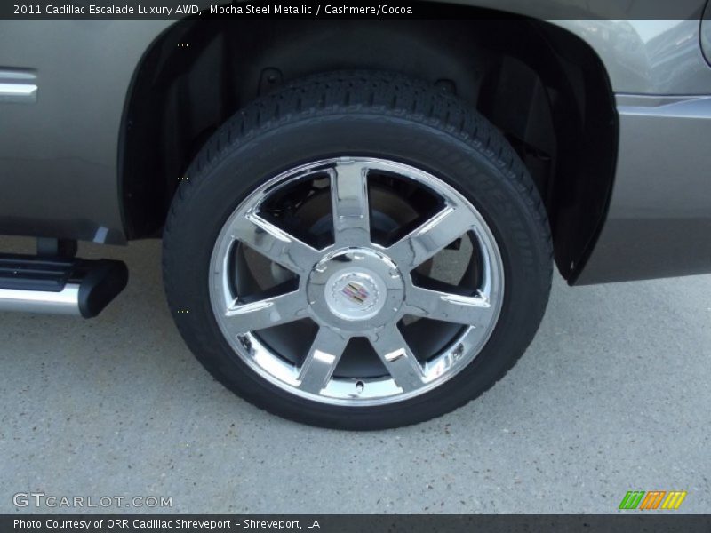 Mocha Steel Metallic / Cashmere/Cocoa 2011 Cadillac Escalade Luxury AWD