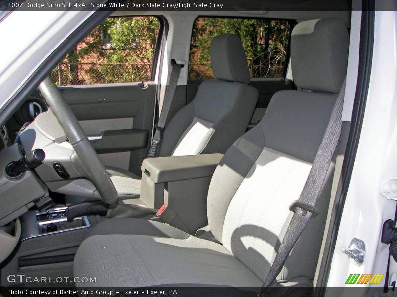 Stone White / Dark Slate Gray/Light Slate Gray 2007 Dodge Nitro SLT 4x4