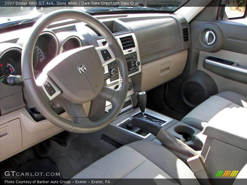 Stone White / Dark Slate Gray/Light Slate Gray 2007 Dodge Nitro SLT 4x4