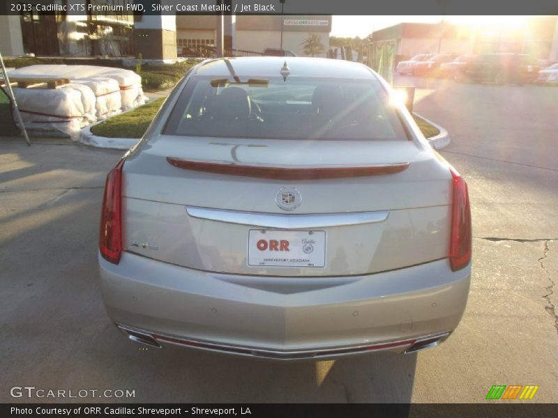 Silver Coast Metallic / Jet Black 2013 Cadillac XTS Premium FWD