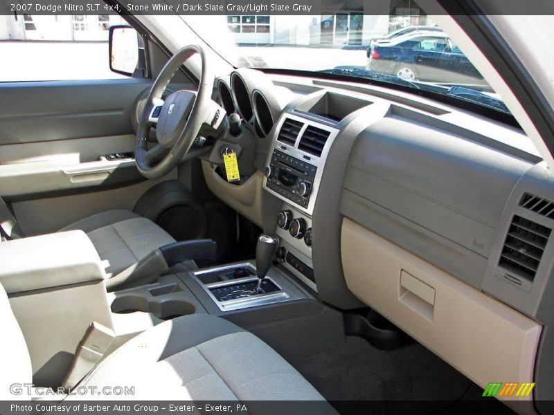 Stone White / Dark Slate Gray/Light Slate Gray 2007 Dodge Nitro SLT 4x4