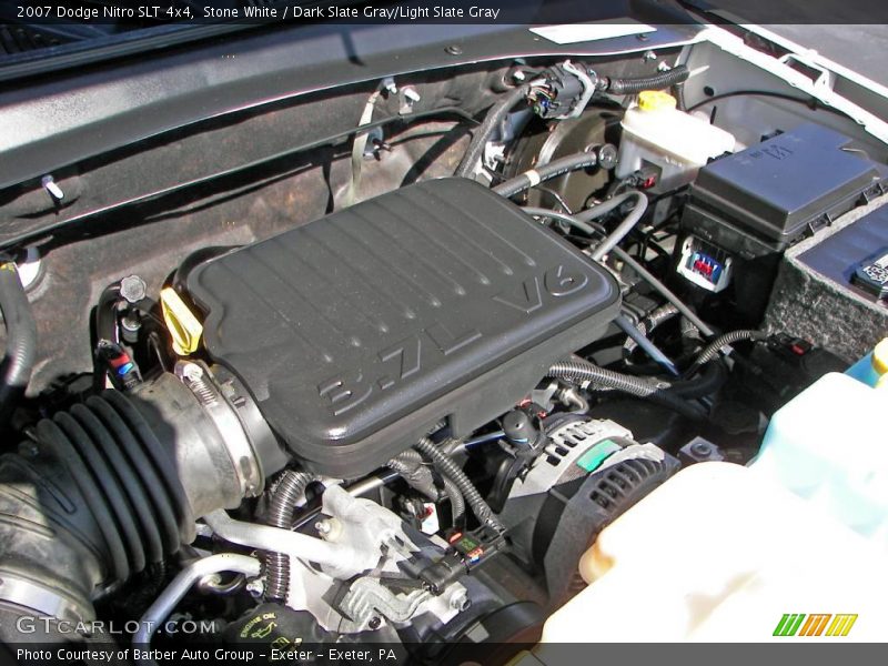 Stone White / Dark Slate Gray/Light Slate Gray 2007 Dodge Nitro SLT 4x4