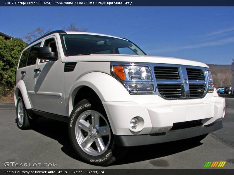 Stone White / Dark Slate Gray/Light Slate Gray 2007 Dodge Nitro SLT 4x4