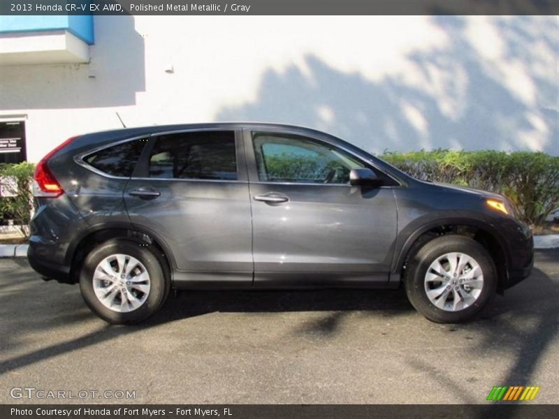 Polished Metal Metallic / Gray 2013 Honda CR-V EX AWD