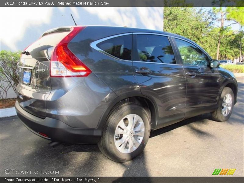 Polished Metal Metallic / Gray 2013 Honda CR-V EX AWD