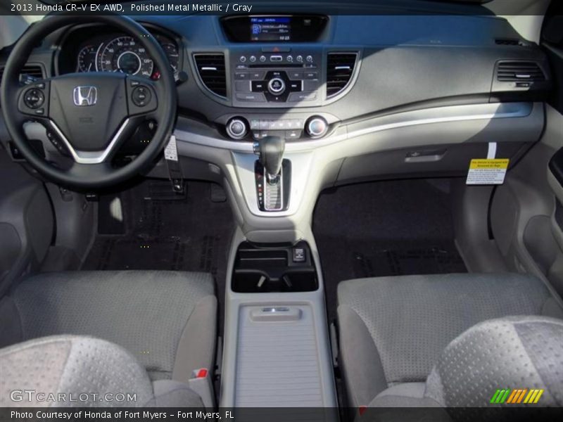 Polished Metal Metallic / Gray 2013 Honda CR-V EX AWD