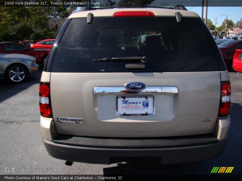 Pueblo Gold Metallic / Stone 2006 Ford Explorer XLT