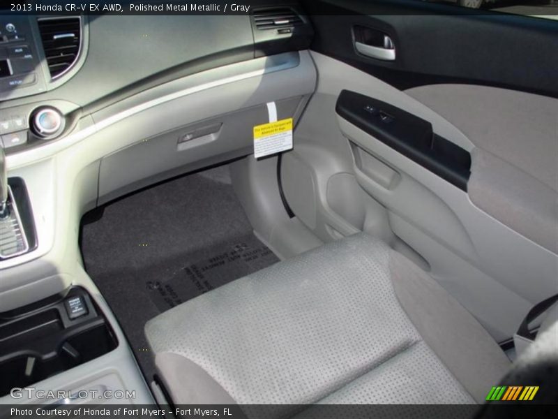 Polished Metal Metallic / Gray 2013 Honda CR-V EX AWD