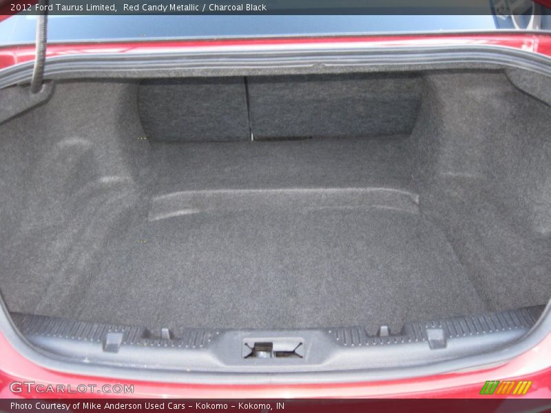 Red Candy Metallic / Charcoal Black 2012 Ford Taurus Limited