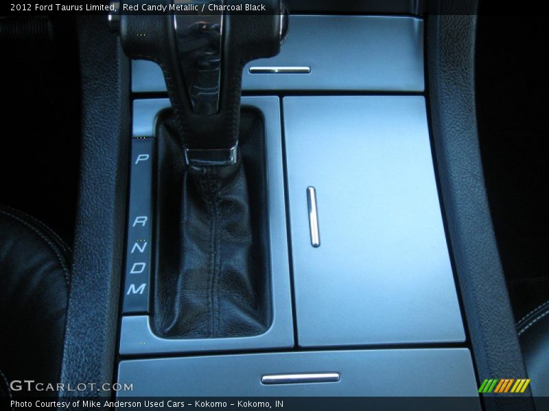 Red Candy Metallic / Charcoal Black 2012 Ford Taurus Limited