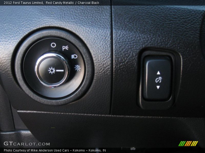 Red Candy Metallic / Charcoal Black 2012 Ford Taurus Limited