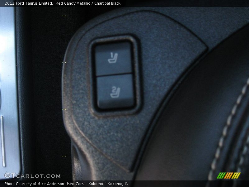 Red Candy Metallic / Charcoal Black 2012 Ford Taurus Limited