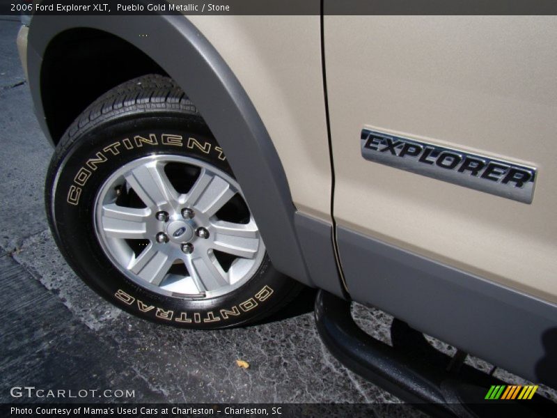 Pueblo Gold Metallic / Stone 2006 Ford Explorer XLT