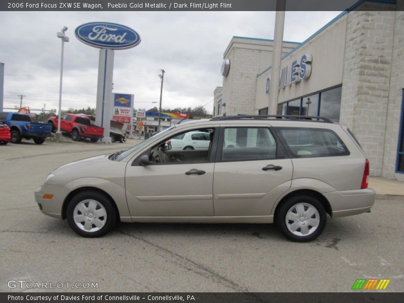 Pueblo Gold Metallic / Dark Flint/Light Flint 2006 Ford Focus ZXW SE Wagon
