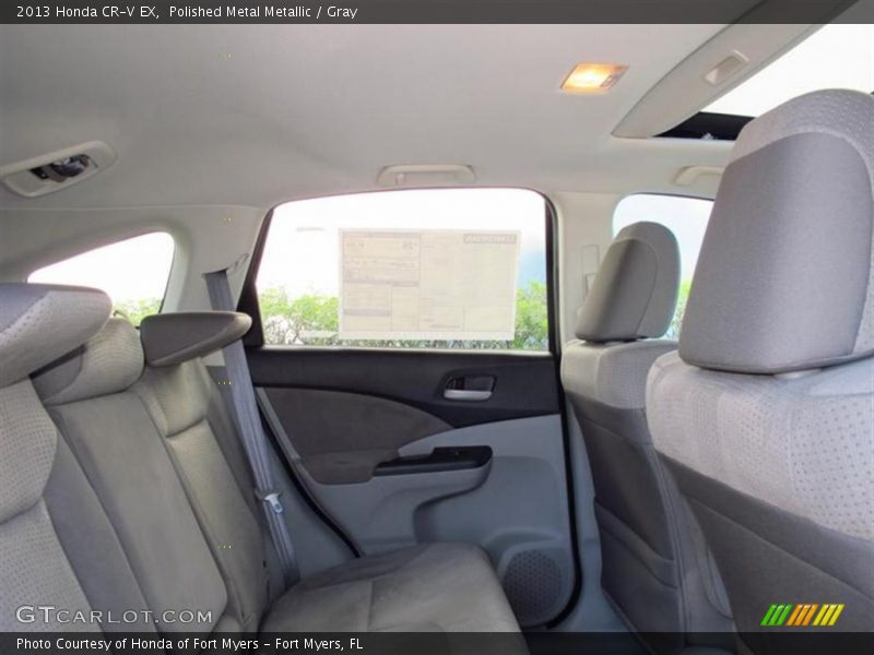 Polished Metal Metallic / Gray 2013 Honda CR-V EX