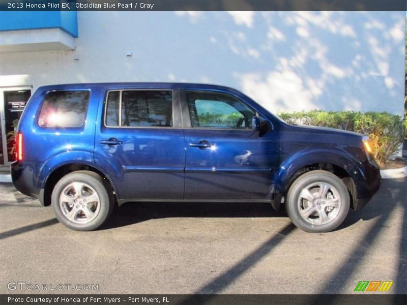  2013 Pilot EX Obsidian Blue Pearl