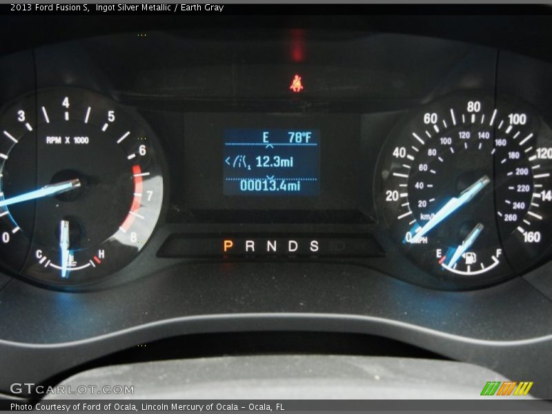  2013 Fusion S S Gauges