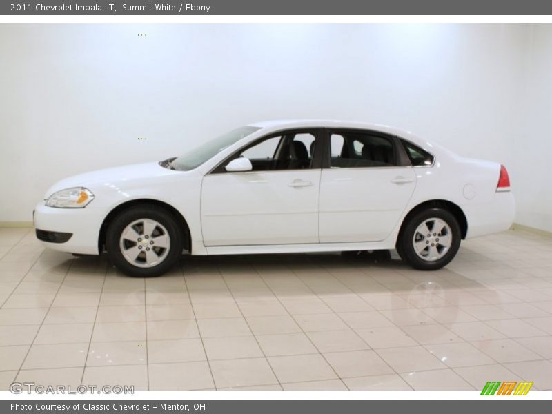 Summit White / Ebony 2011 Chevrolet Impala LT